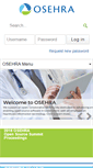Mobile Screenshot of osehra.org